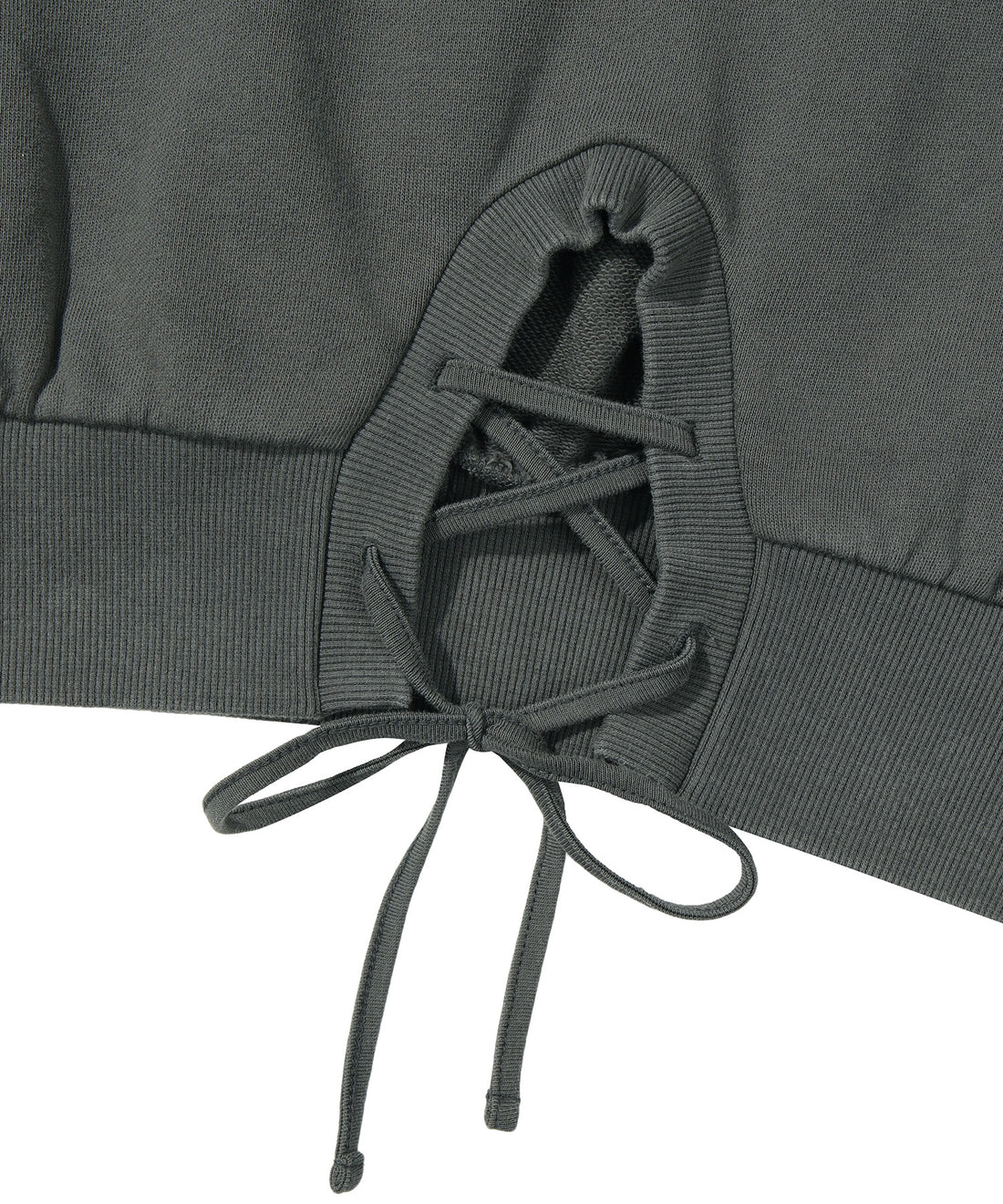 W Vintage String Sweatshirt