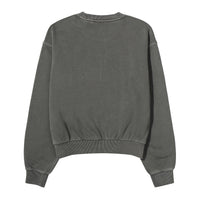 W Flower Embroidered Sweatshirt