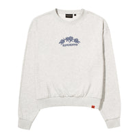 W Flower Embroidered Sweatshirt