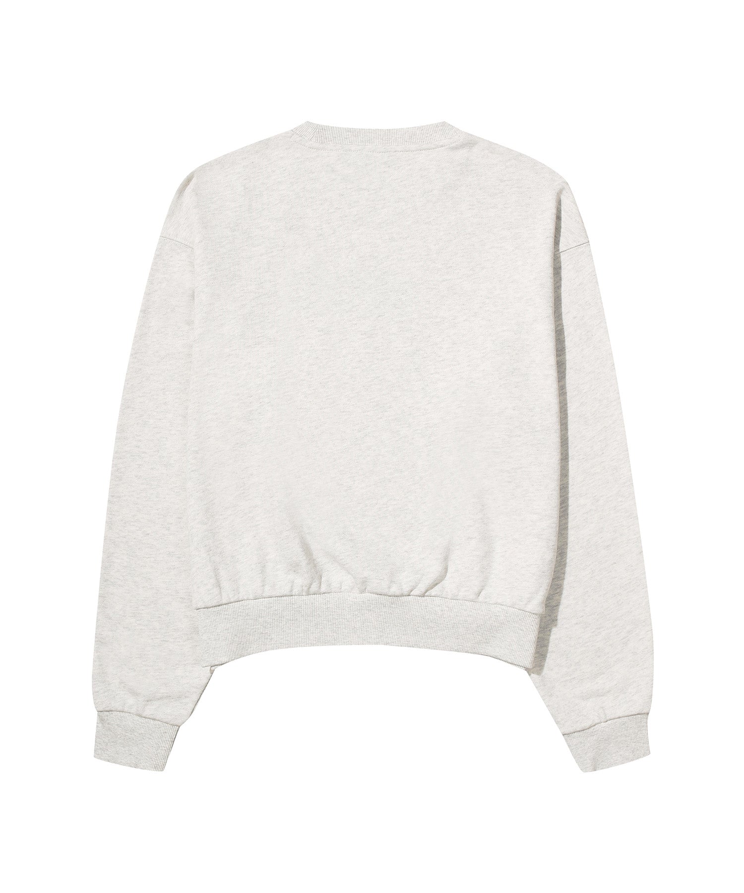W Flower Embroidered Sweatshirt