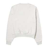 W Flower Embroidered Sweatshirt