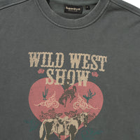 W Vintage Heart Graphic Sweatshirt