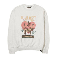 W Vintage Heart Graphic Sweatshirt