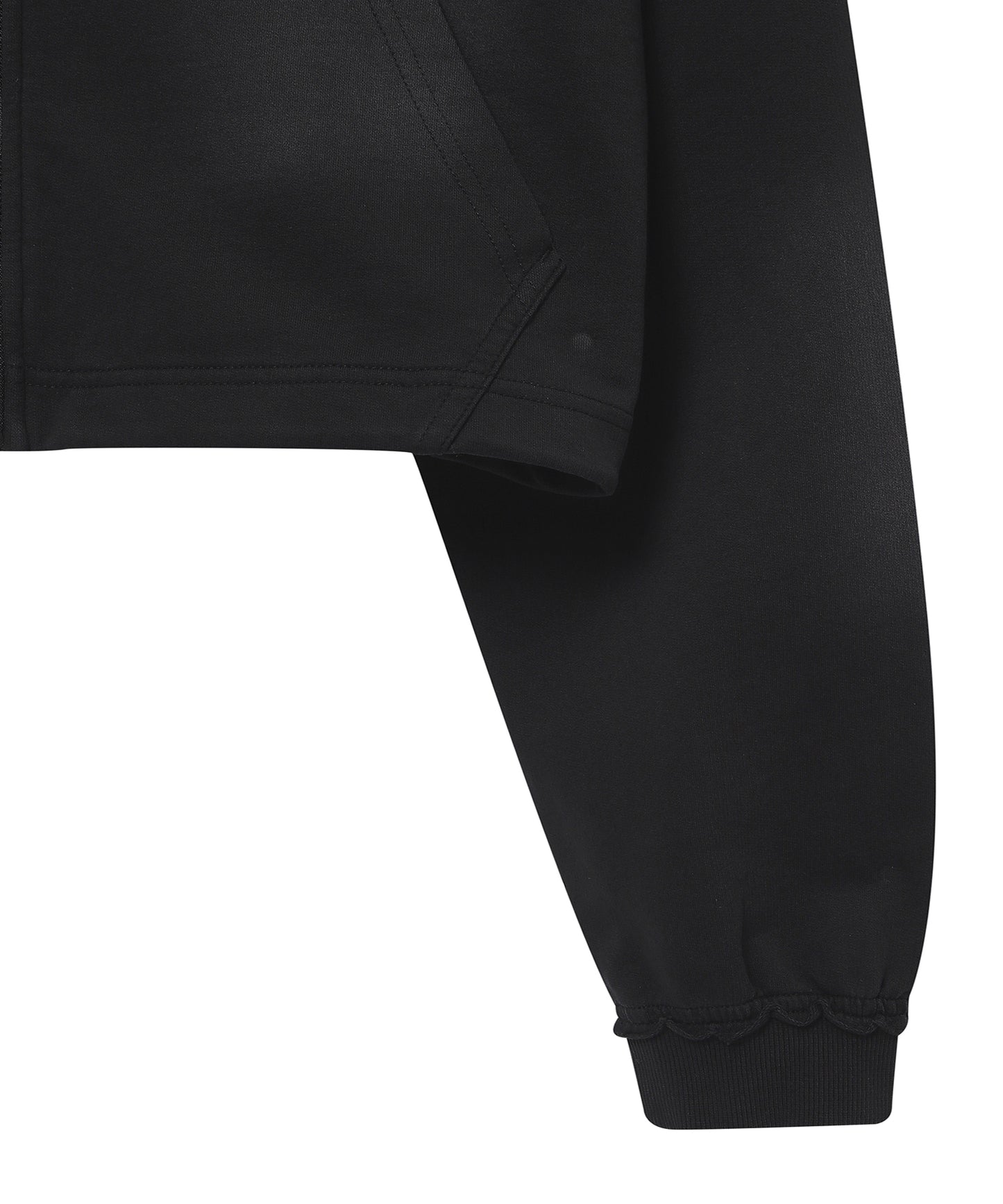 W Faded Zip-Up Hoodie