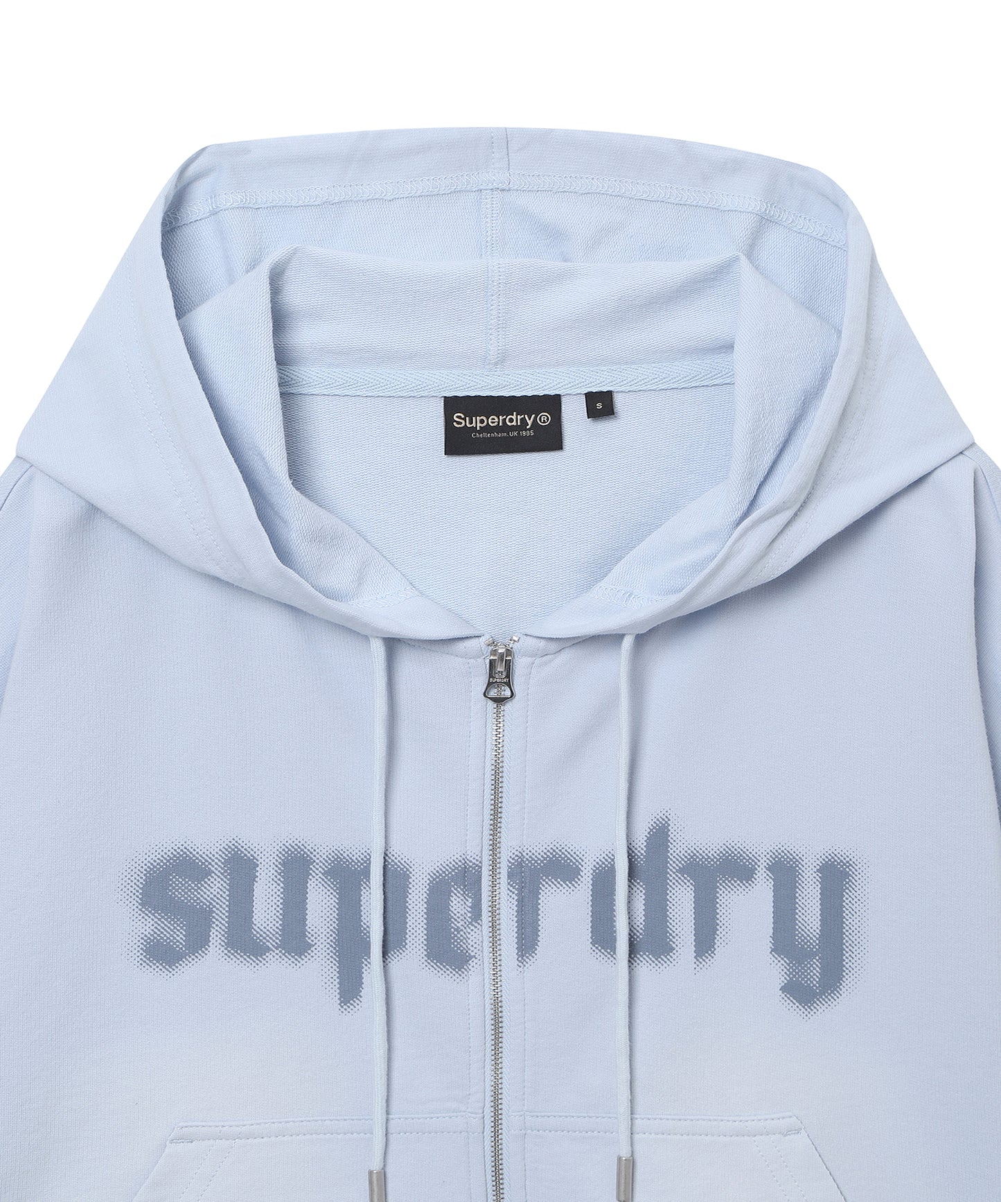 W Faded Zip-Up Hoodie