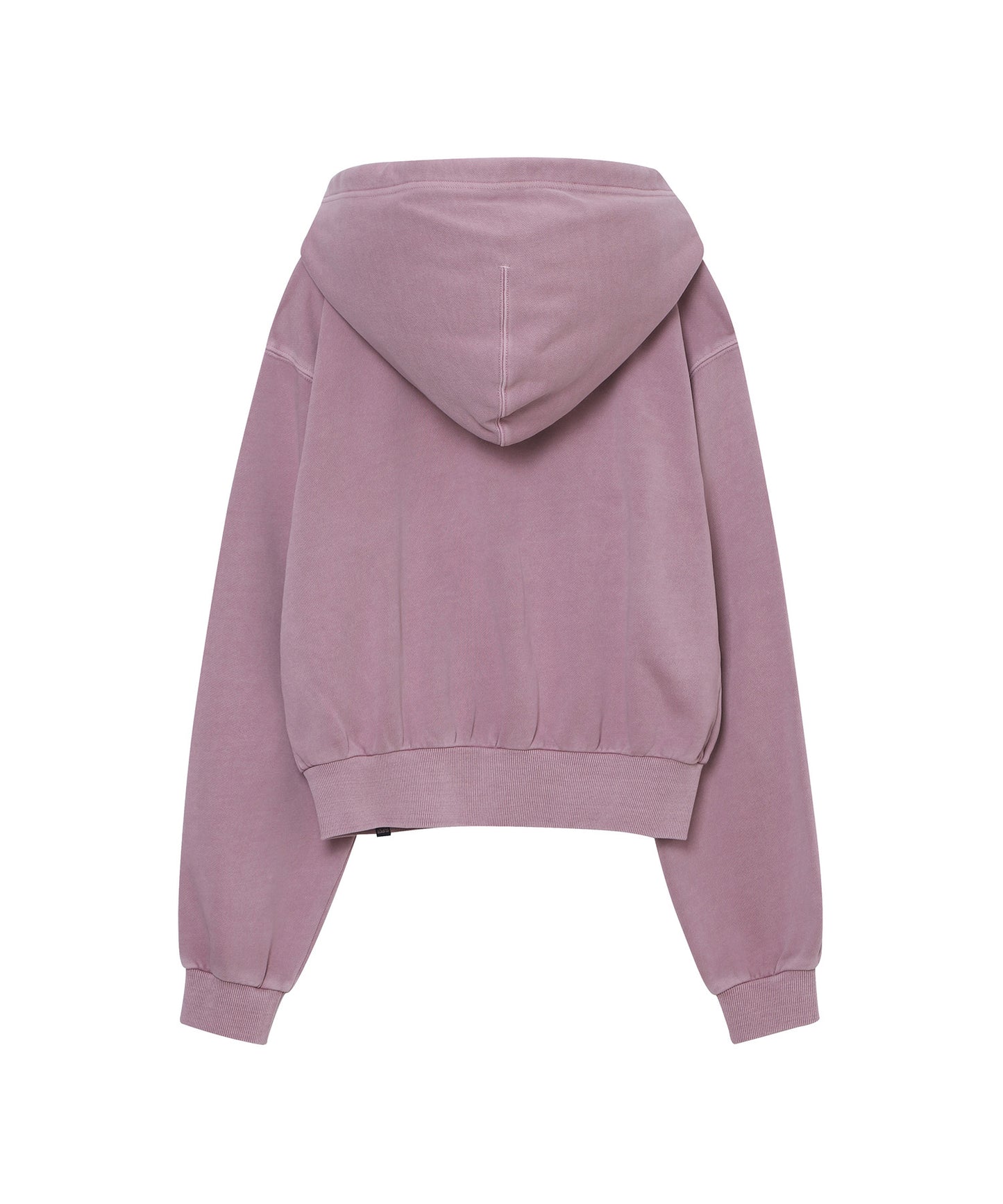 W Vintage Applique Zip Up Hoodie
