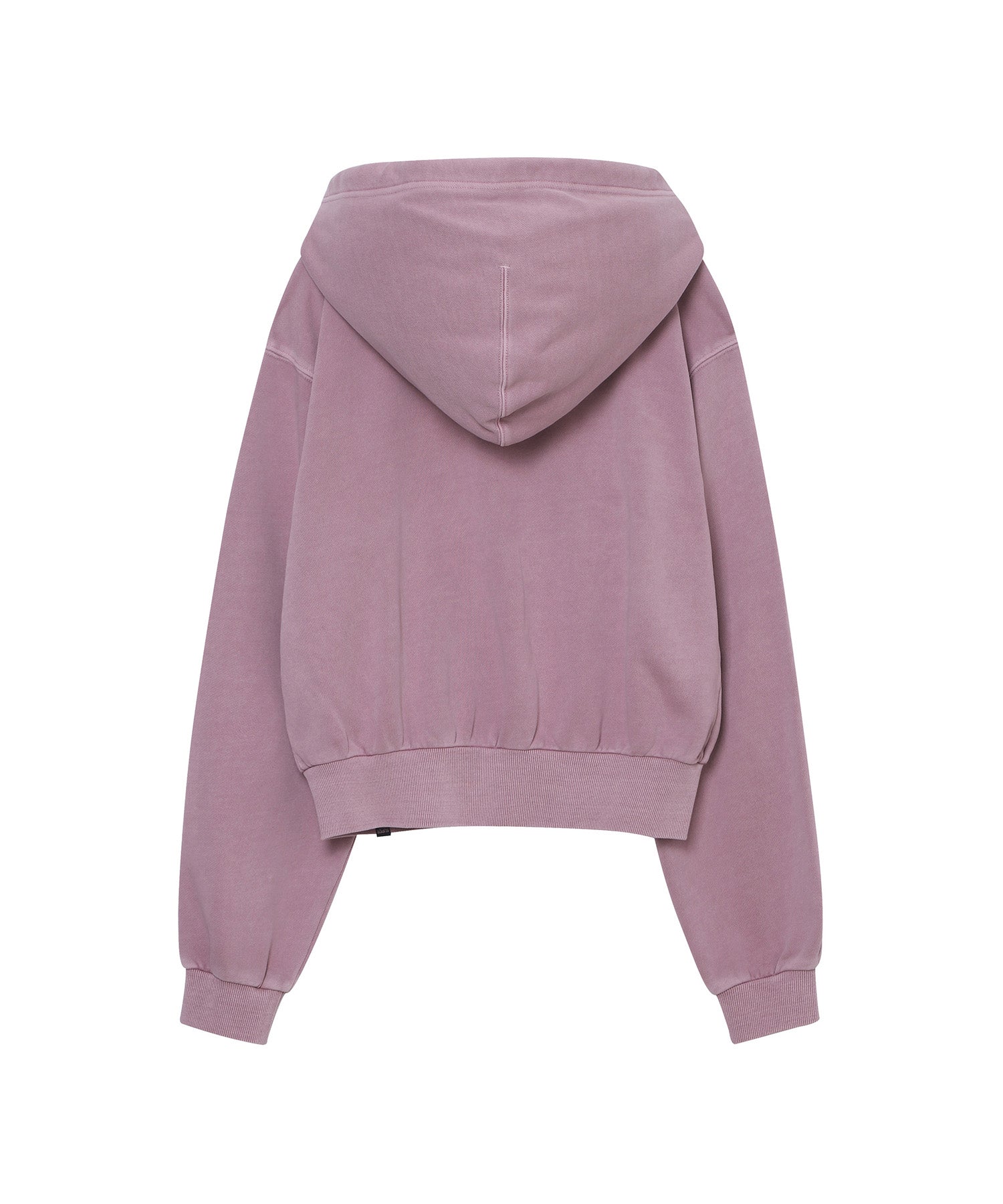 W Vintage Applique Zip Up Hoodie