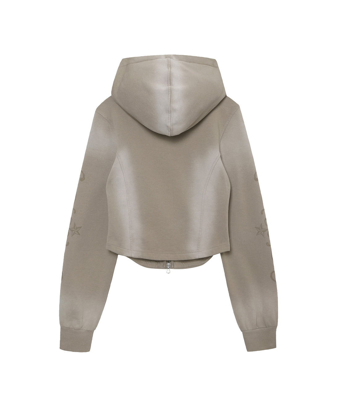 W Vintage Panel Zip-Up Hoodie