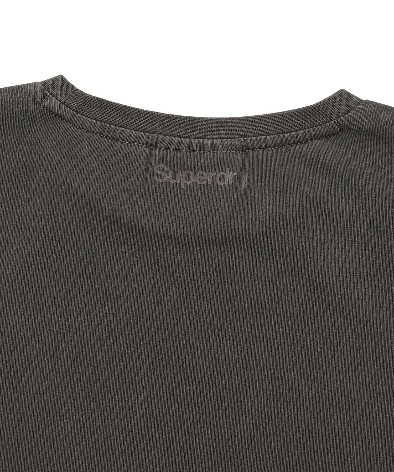 W Crop Fit Vintage Half T-Shirt