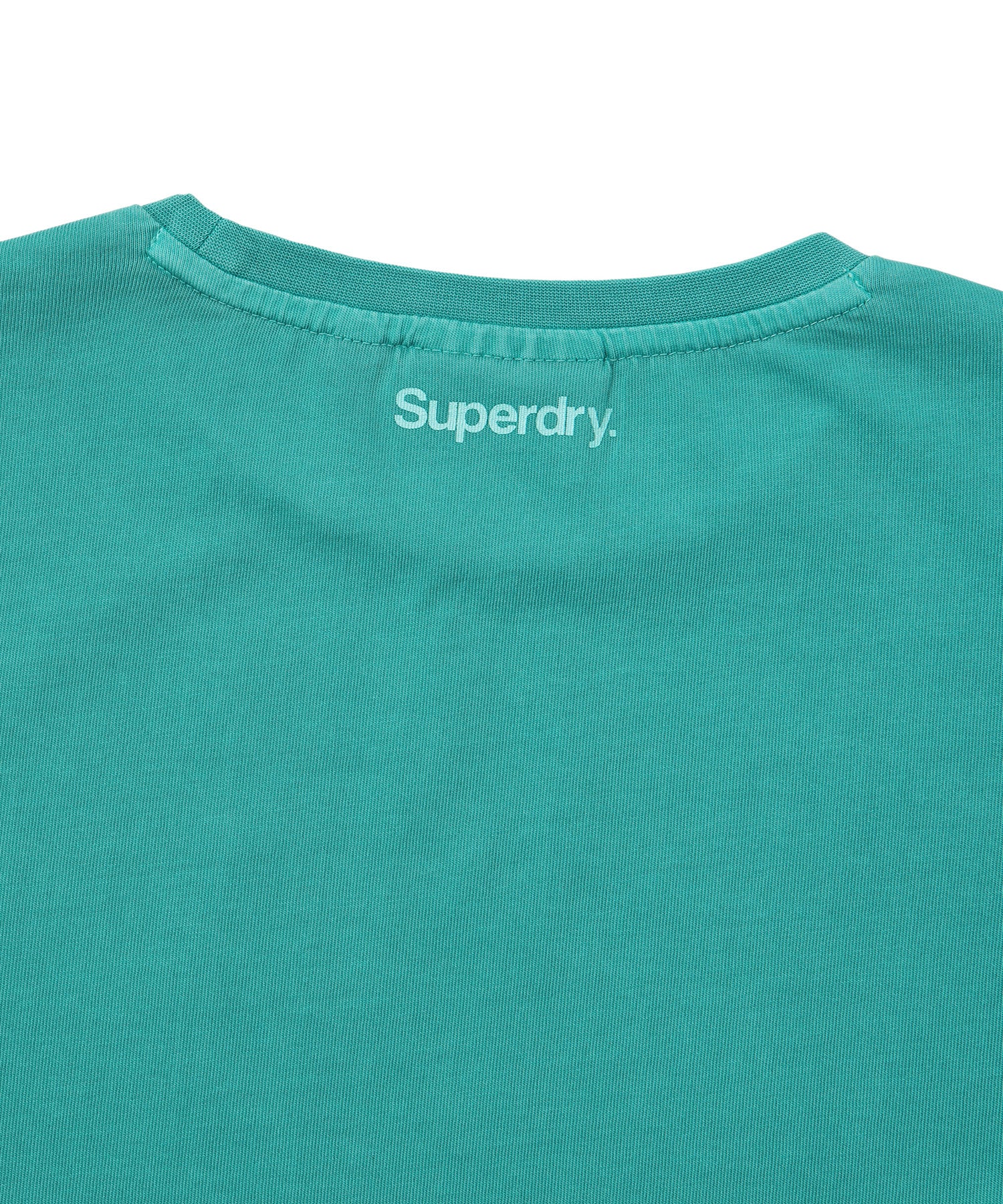 W Crop Fit Vintage Half T-Shirt