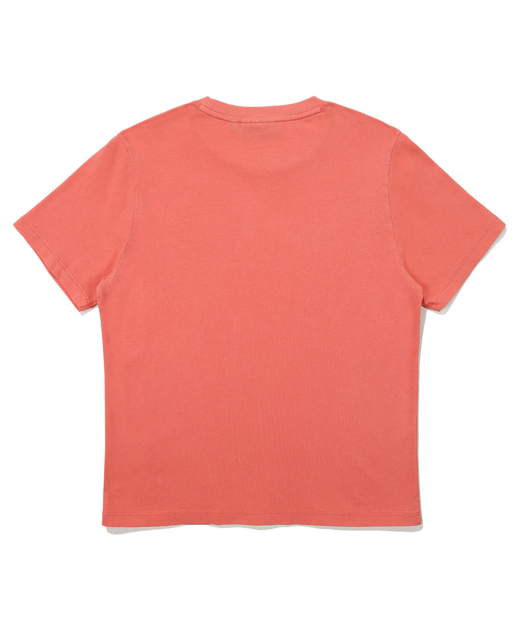 W Regular Fit Vintage Half T-Shirt