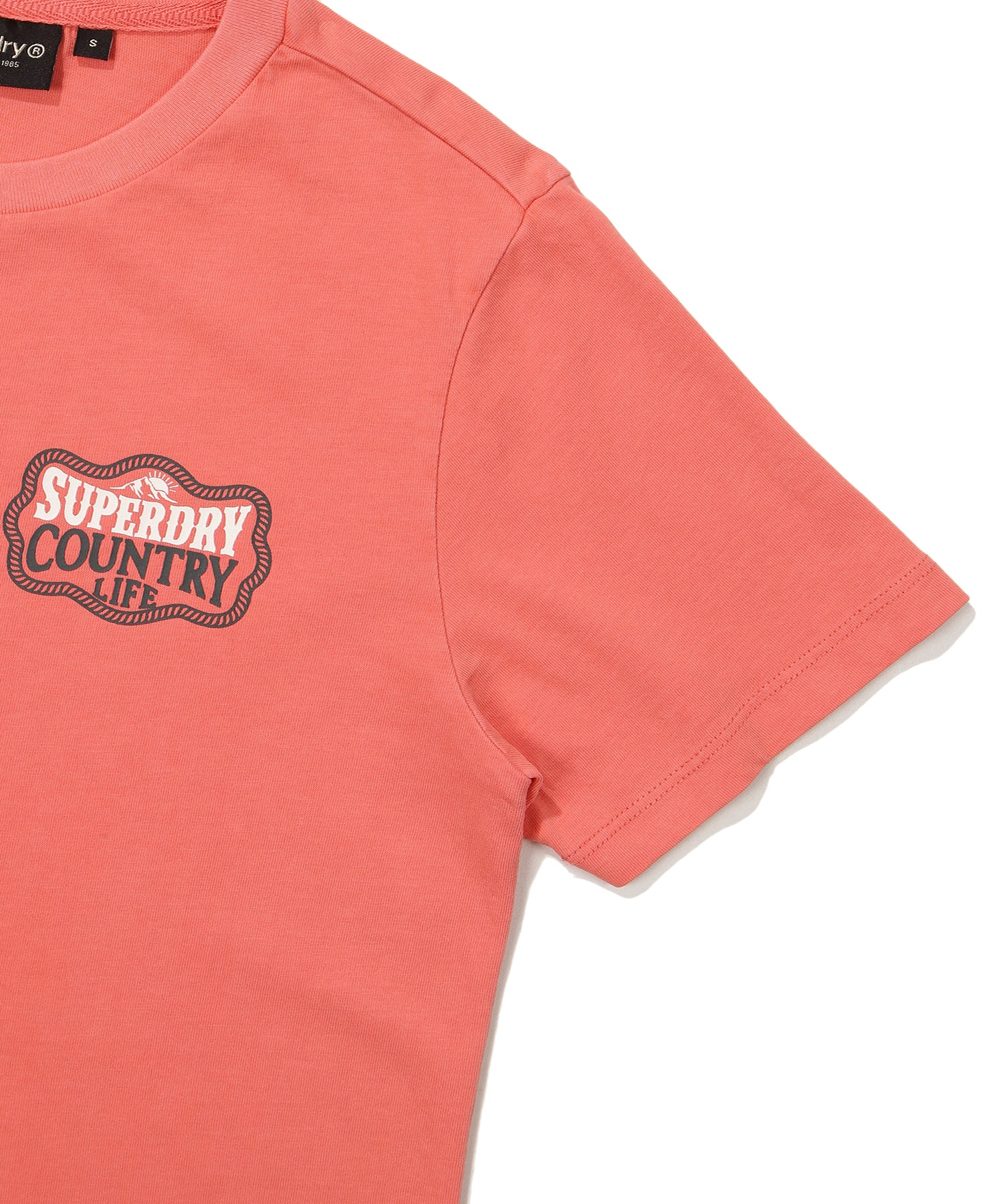 W Regular Fit Vintage Half T-Shirt