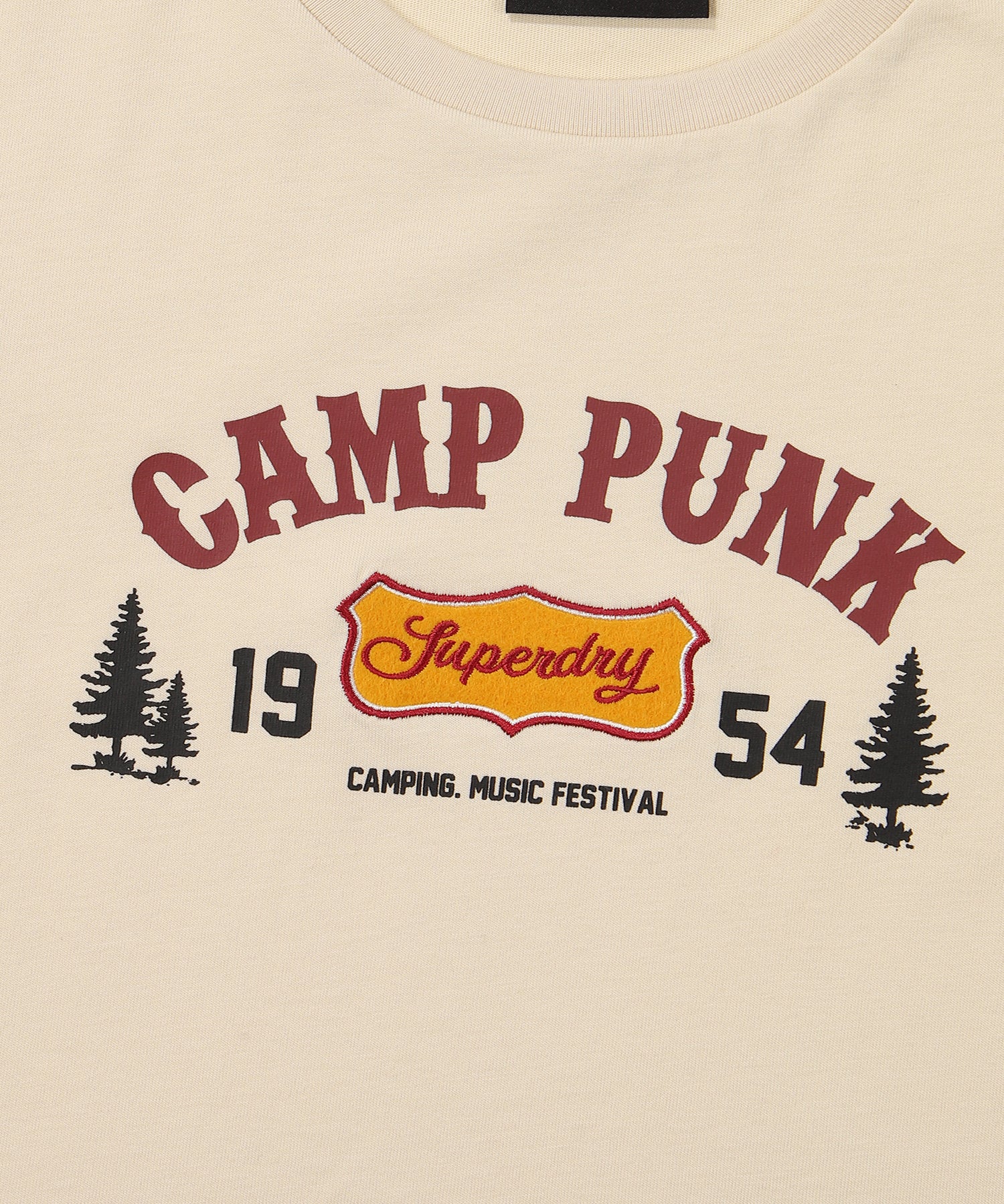 W Crop Camp Half T-Shirt