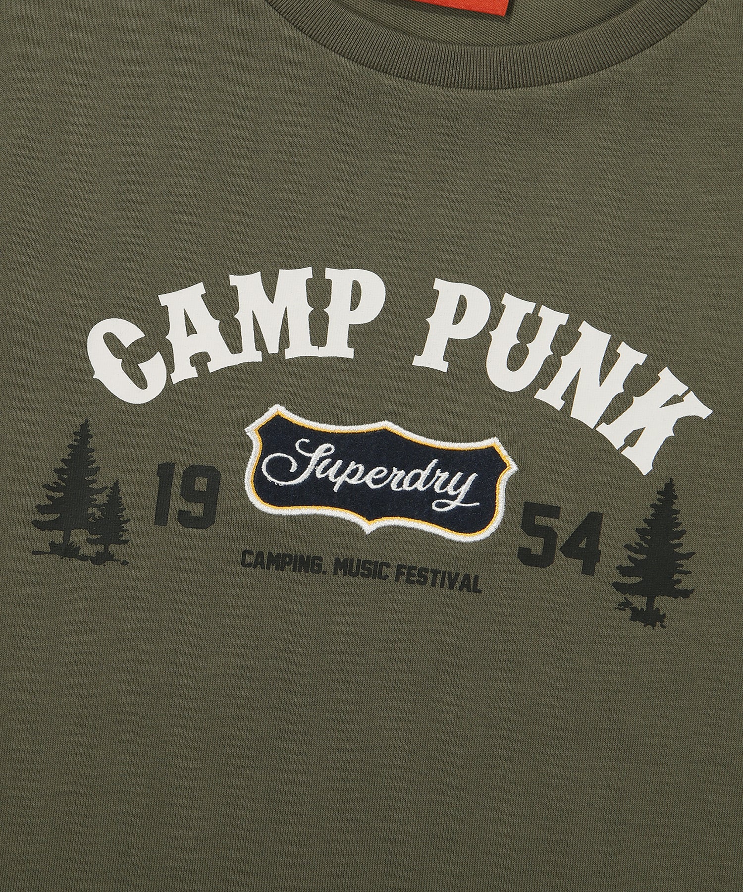 W Crop Camp Half T-Shirt