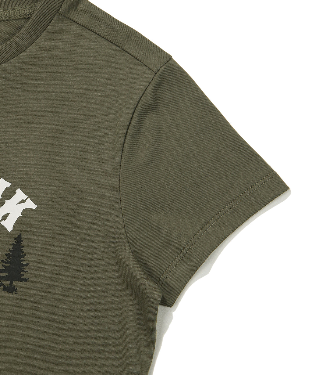 W Crop Camp Half T-Shirt