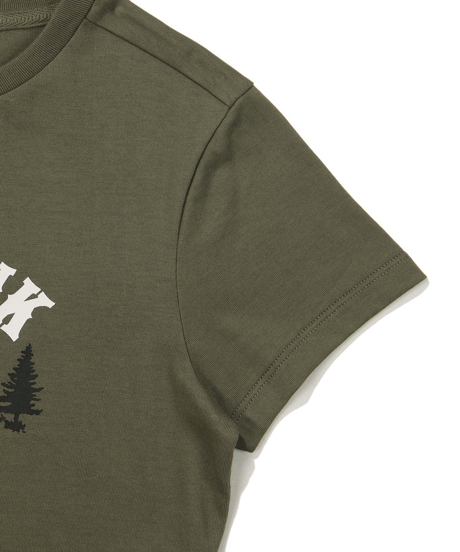 W Crop Camp Half T-Shirt