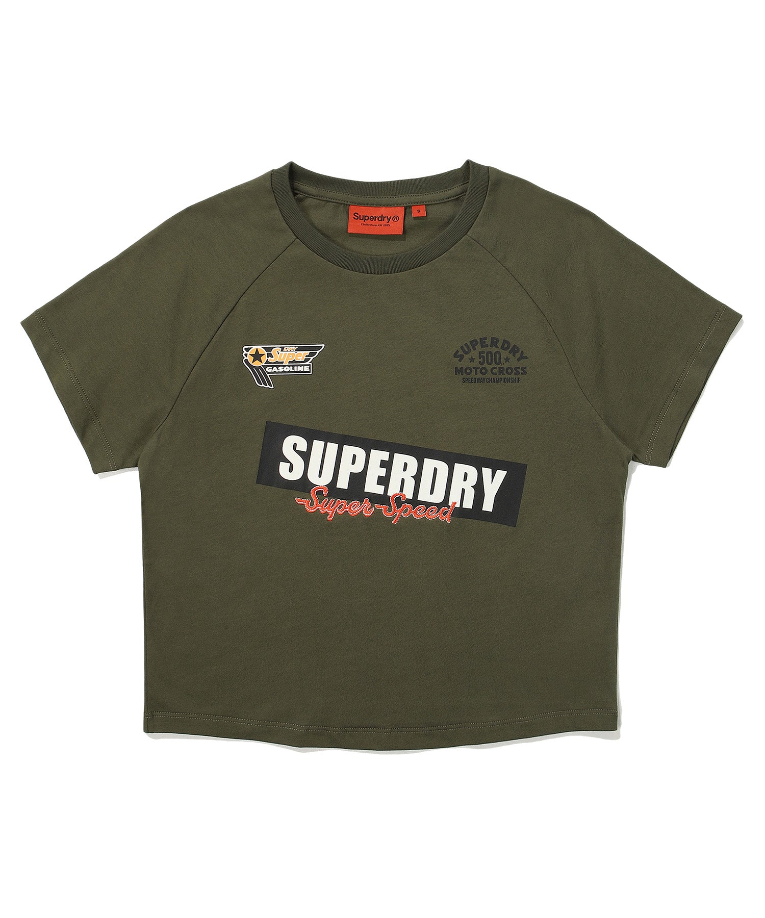 W Crop Fit Speed Half T-Shirts