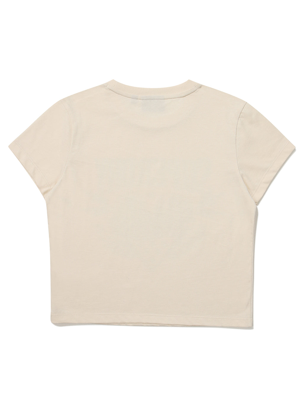 W Crop Heart Half T-Shirts