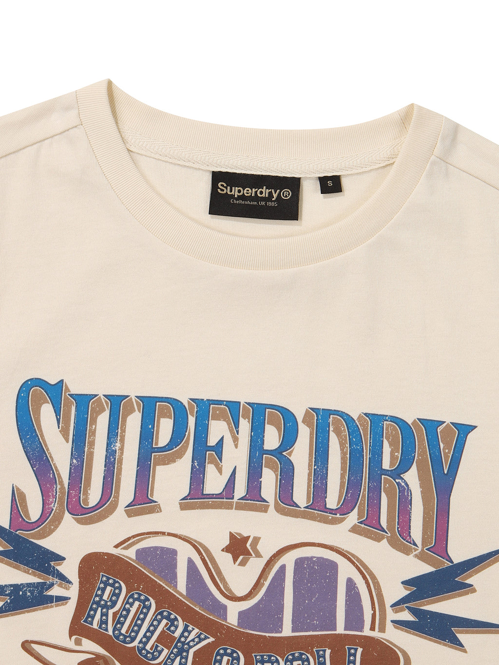 W Crop Heart Half T-Shirts