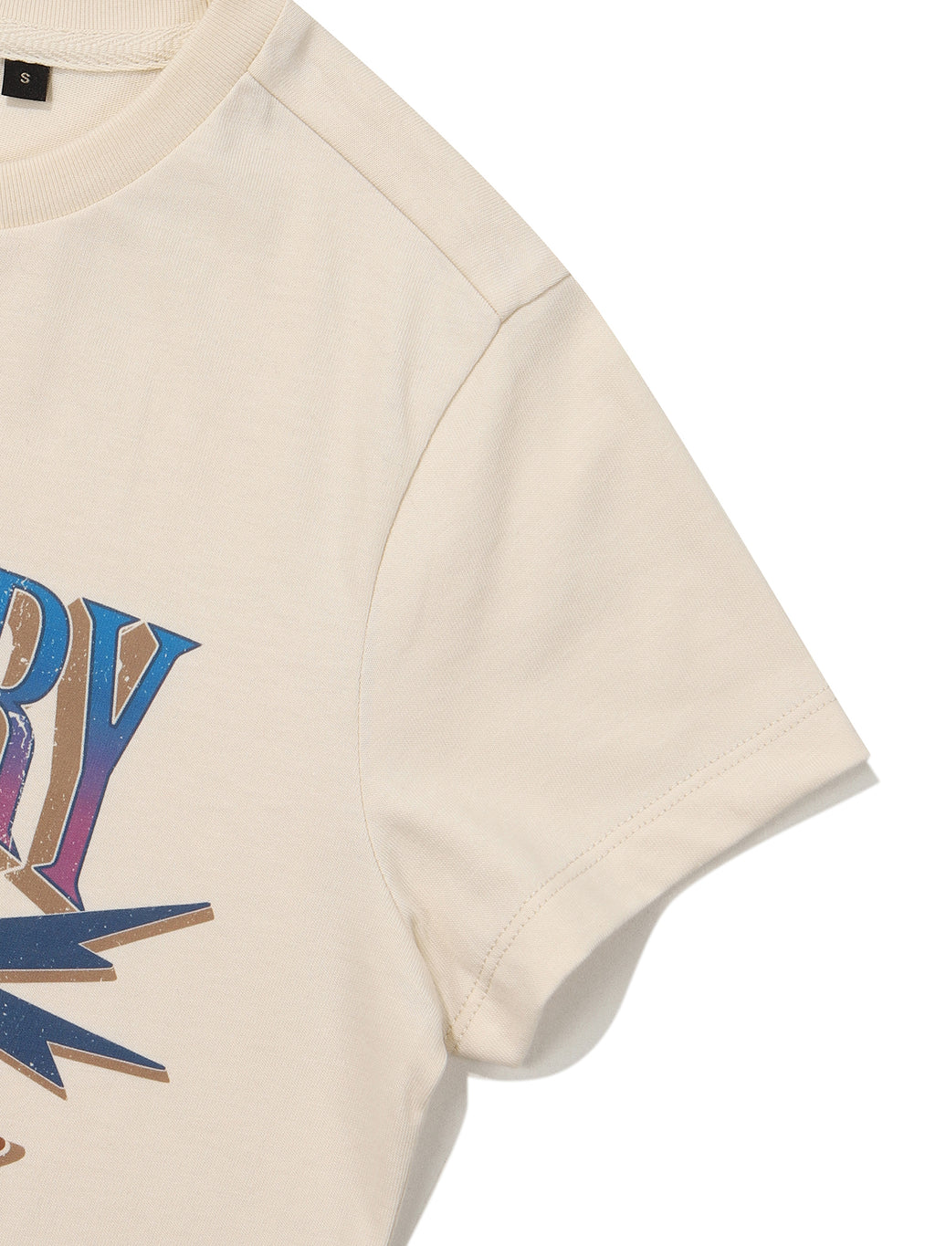 W Crop Heart Half T-Shirts