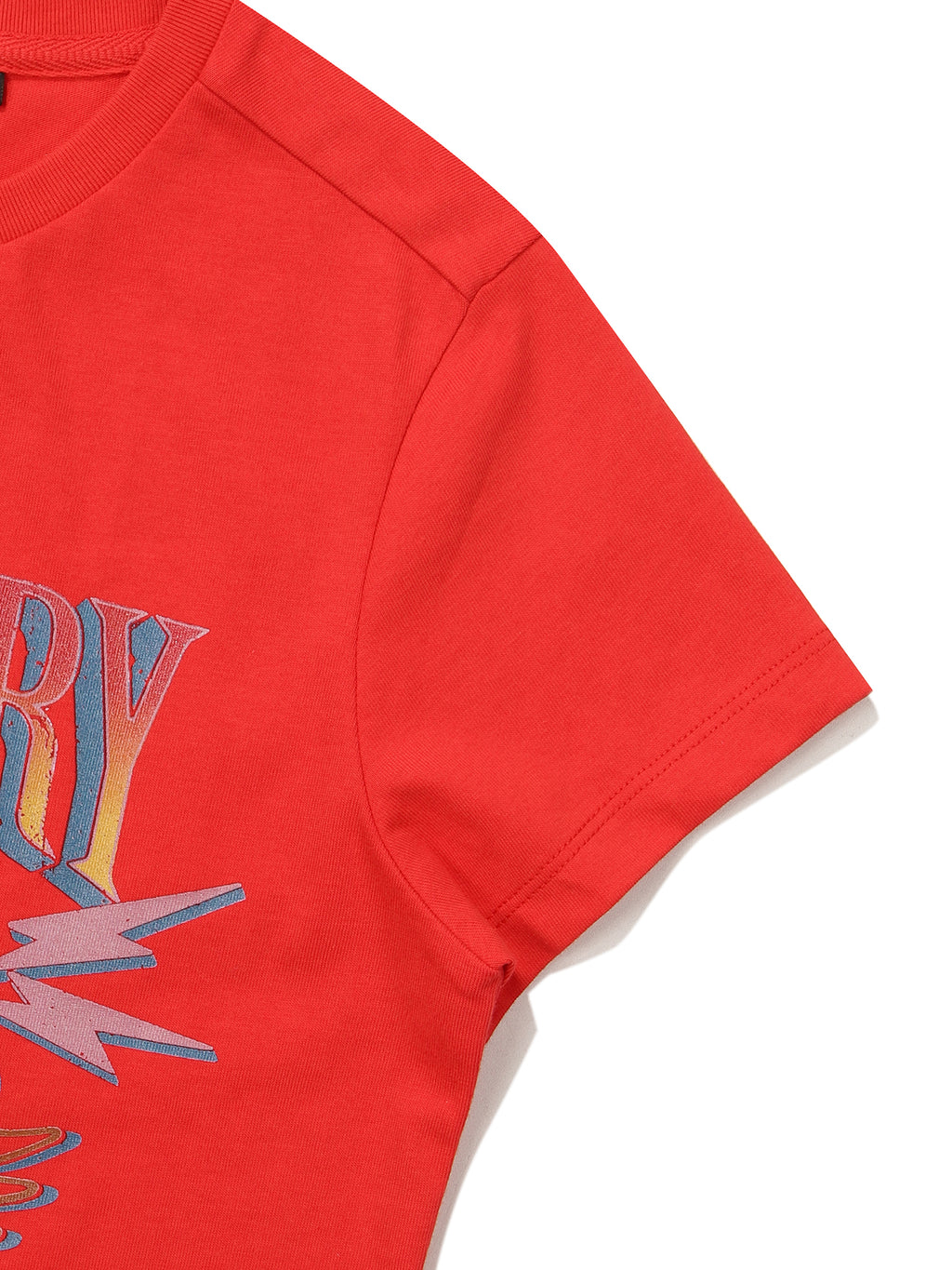 W Crop Heart Half T-Shirts