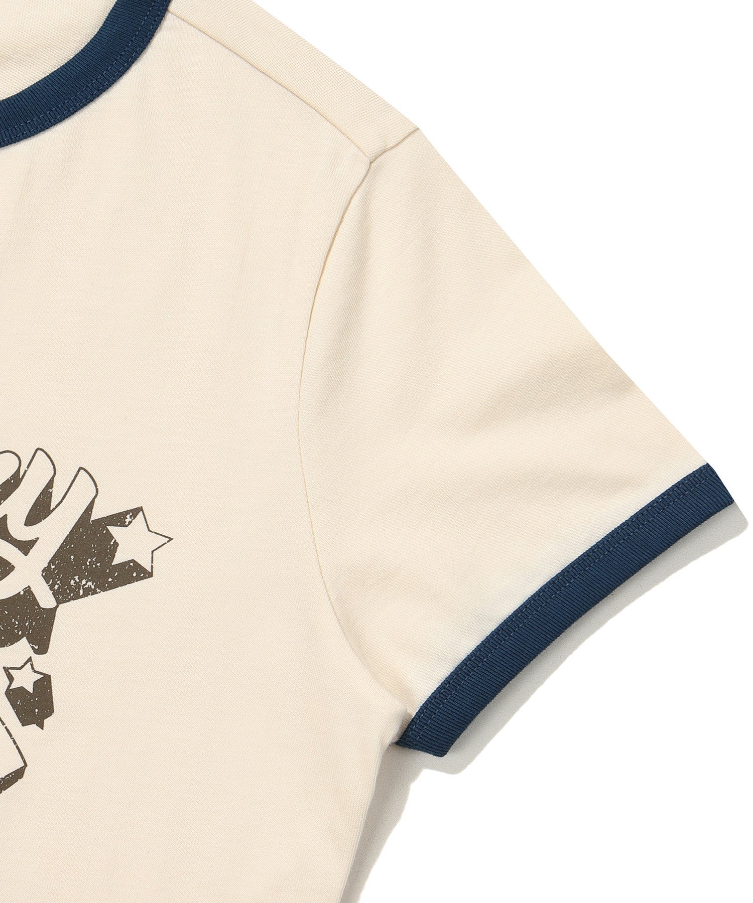 W Crop Raglan Festival Half T-Shirt