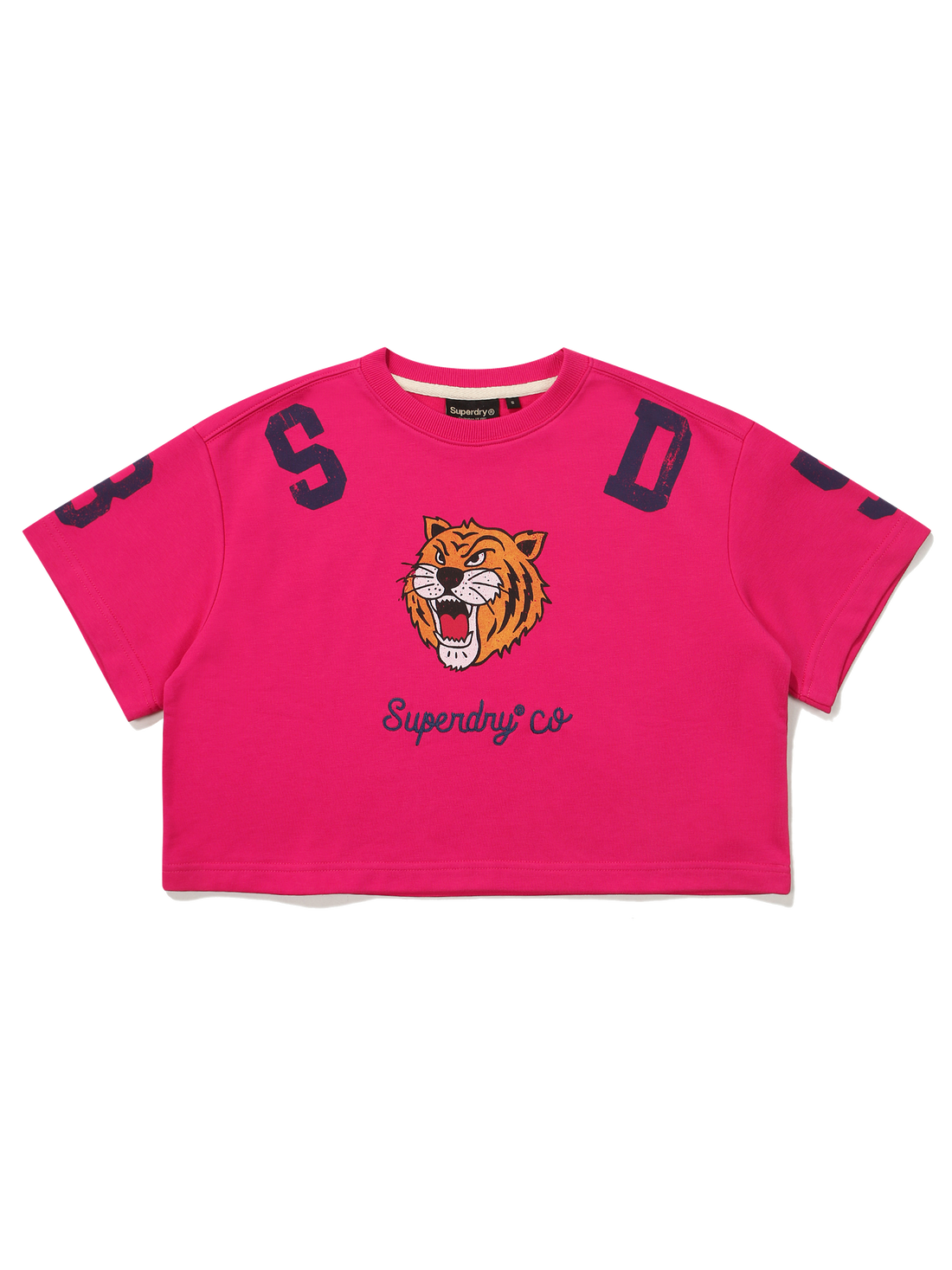 W Super Tiger Half T-Shirts - Pink