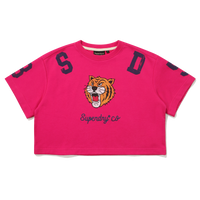 W Super Tiger Half T-Shirts - Pink