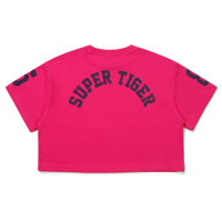 W Super Tiger Half T-Shirts - Pink