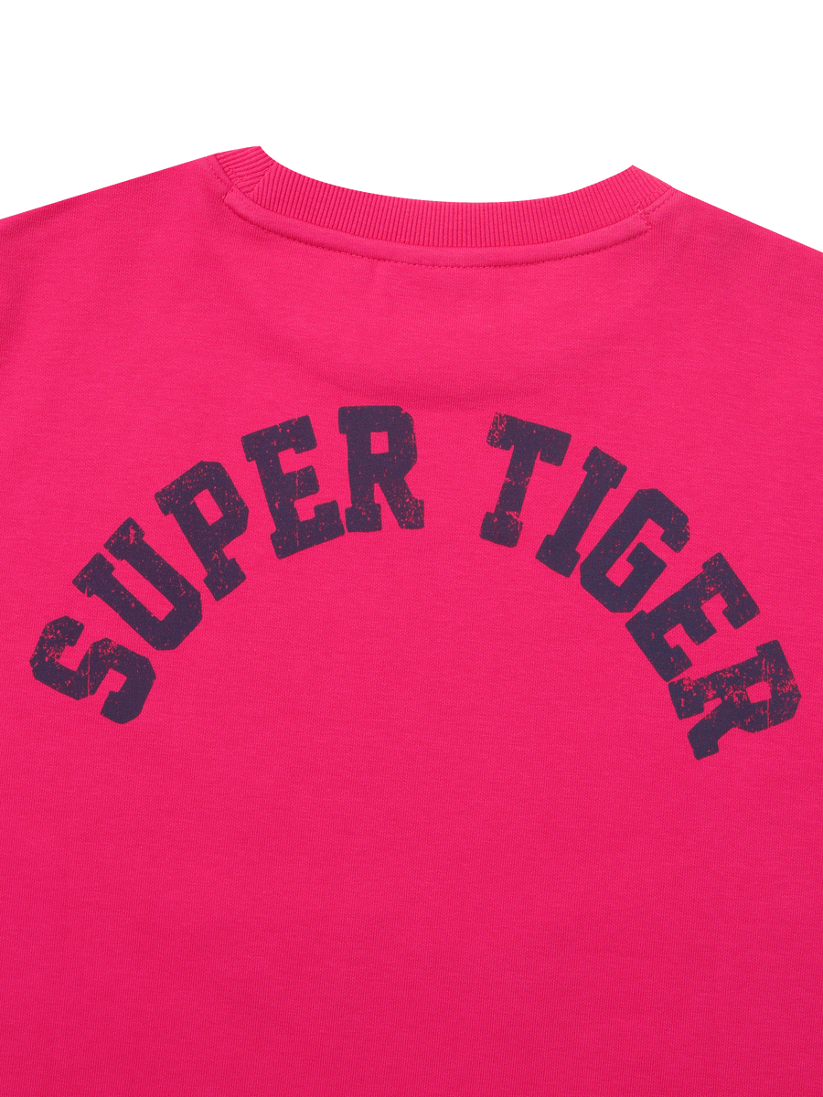 W Super Tiger Half T-Shirts - Pink