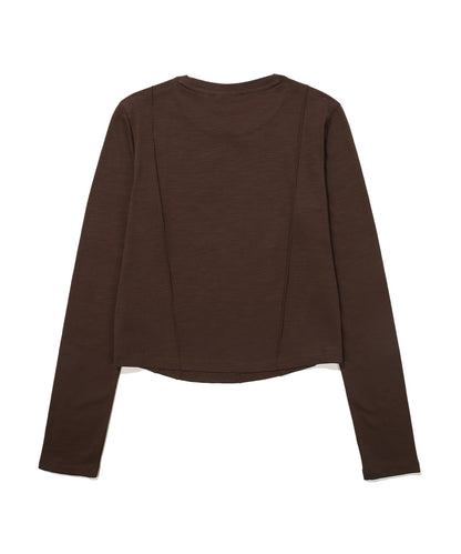 W British Pintuck Long Sleeve