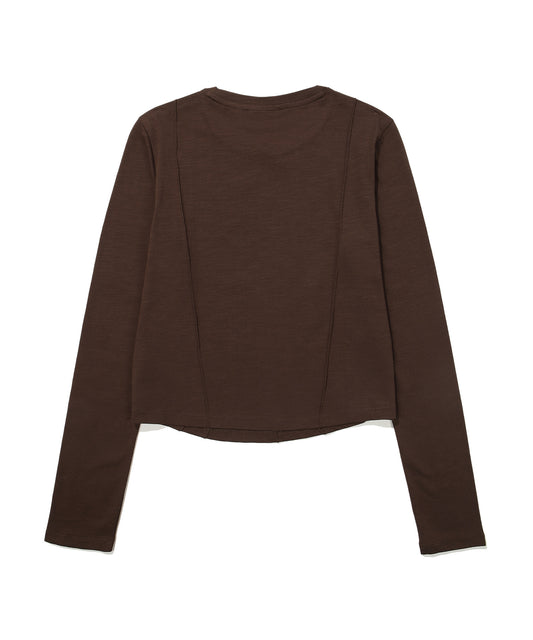 W British Pintuck Long Sleeve