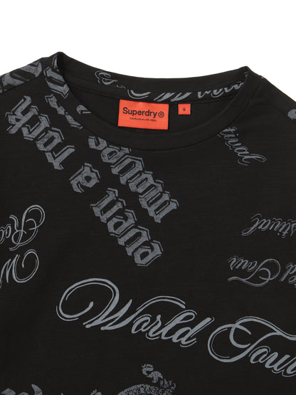 W Graphic Sheer Long Sleeve