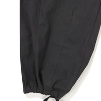 Cargo Wide Parasuit Pants - Black