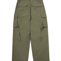 Cargo Wide Parasuit Pants - Khaki