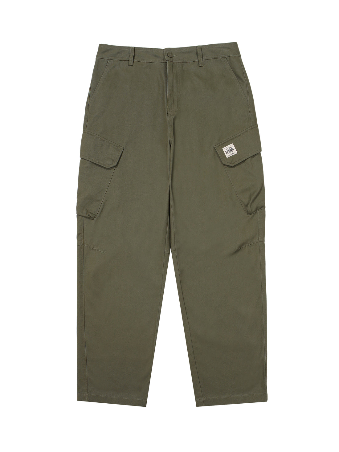 Tapered Cargo Pants - Khaki