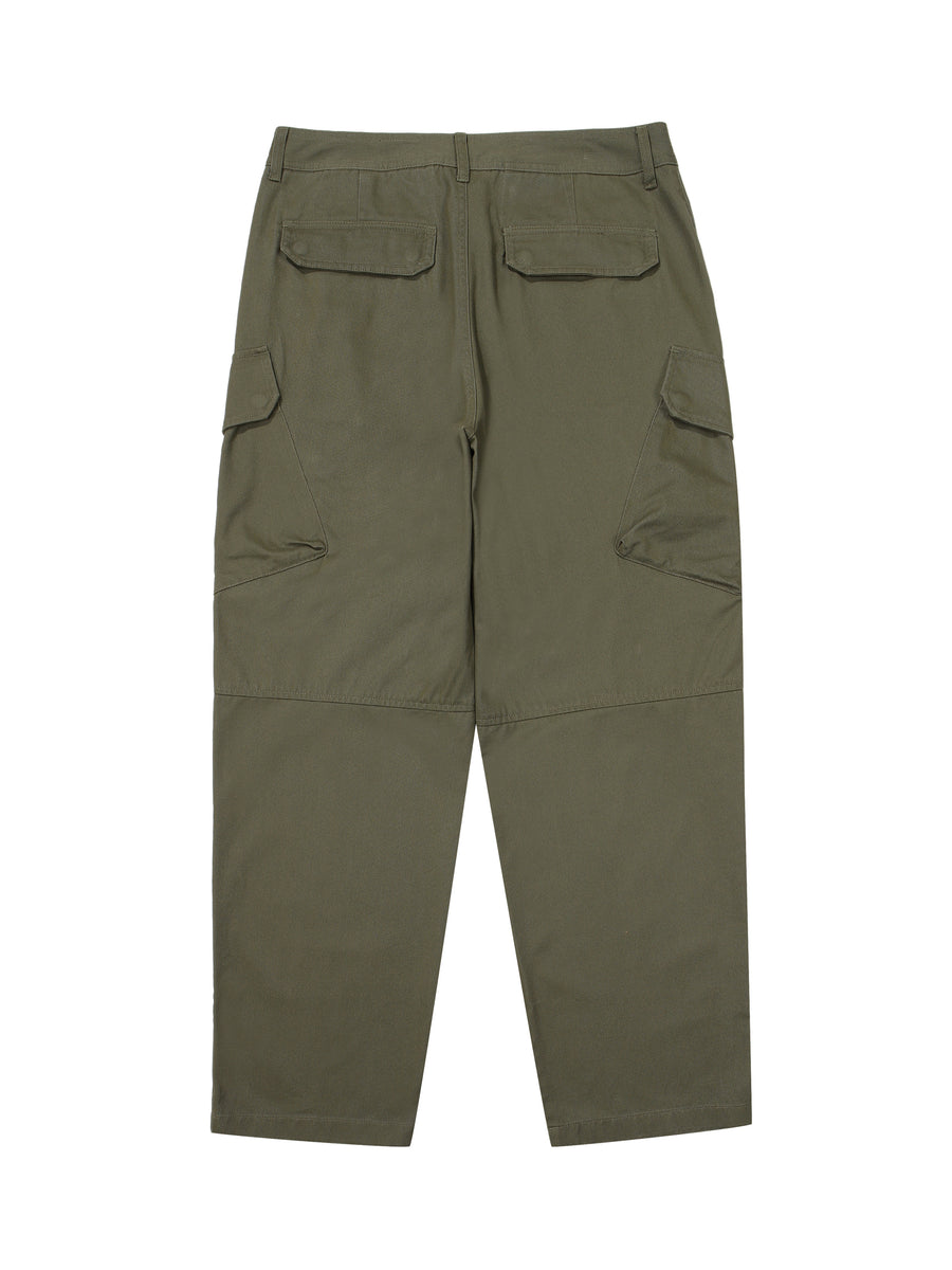 Tapered Cargo Pants - Khaki