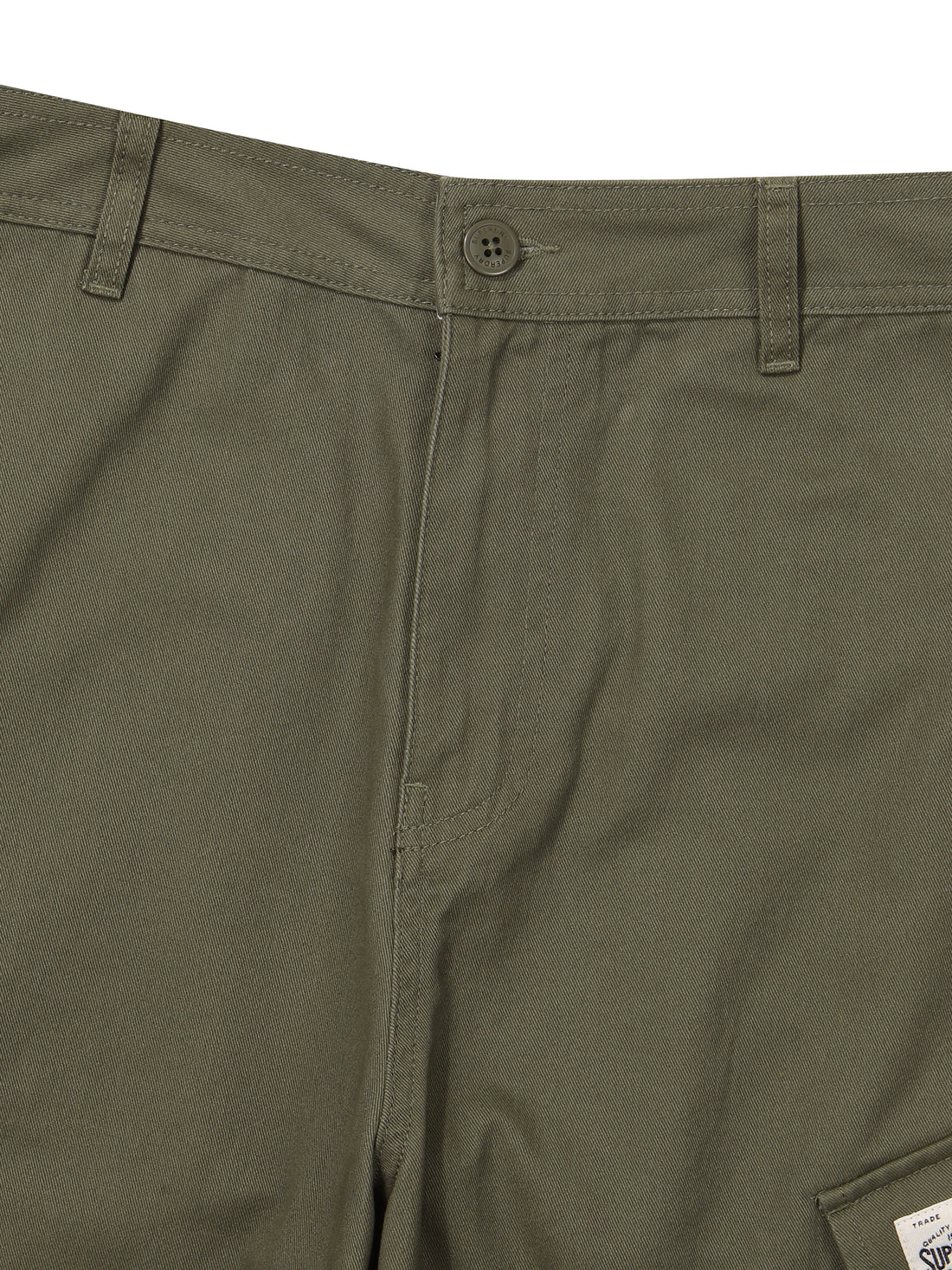 Tapered Cargo Pants - Khaki