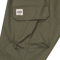 Tapered Cargo Pants - Khaki