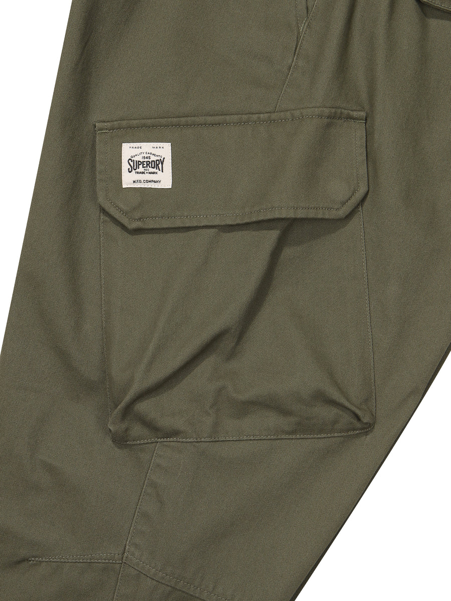 Tapered Cargo Pants - Khaki