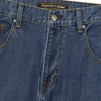 Carpenter Double Knee Denim Pants - Indigo