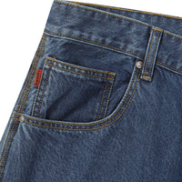 Carpenter Double Knee Denim Pants - Indigo