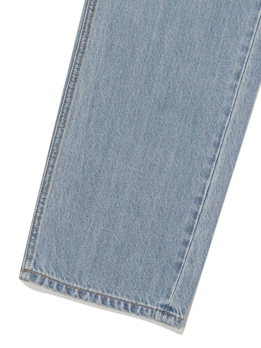 Iconic Straight Fit Denim Pants - L/Indigo