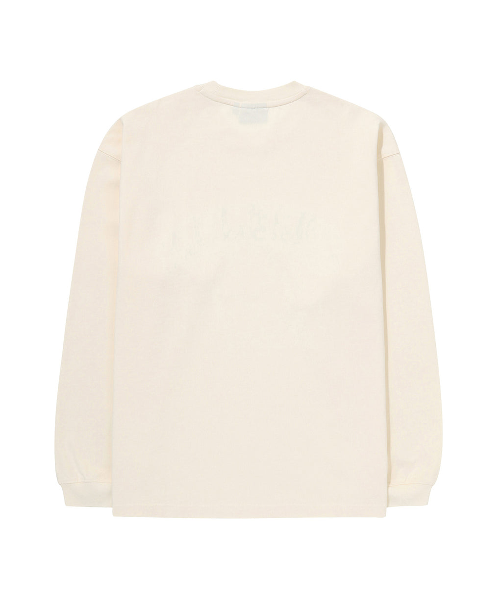 Vintage Work Washed Long Sleeve - Cream