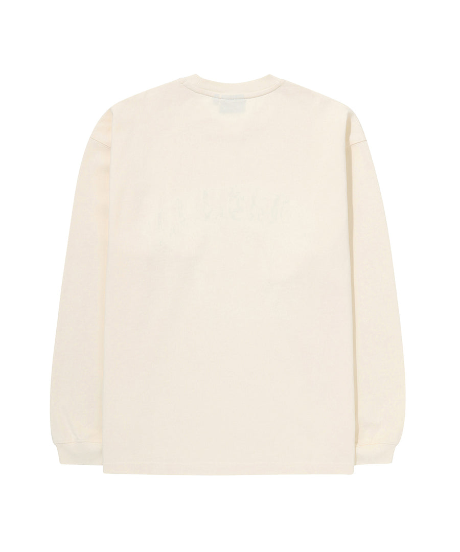 Vintage Work Washed Long Sleeve - Cream