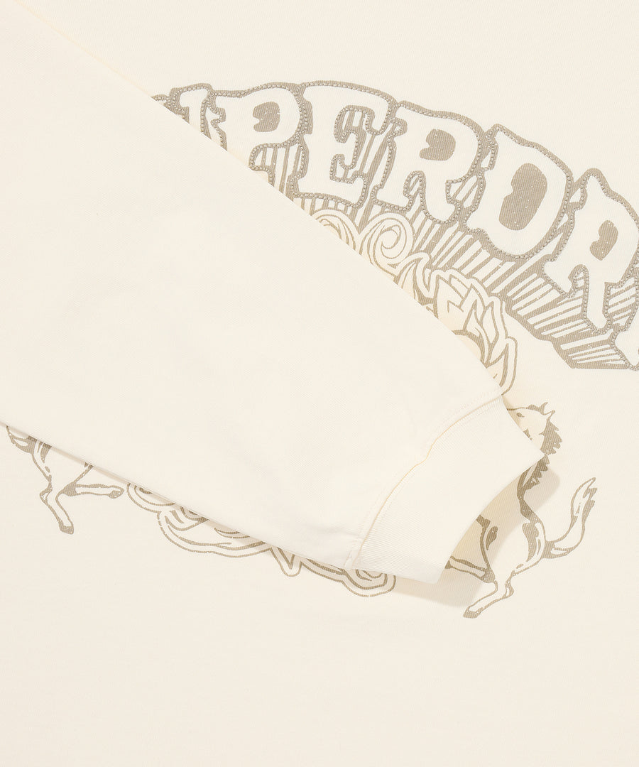 Vintage Work Washed Long Sleeve - Cream