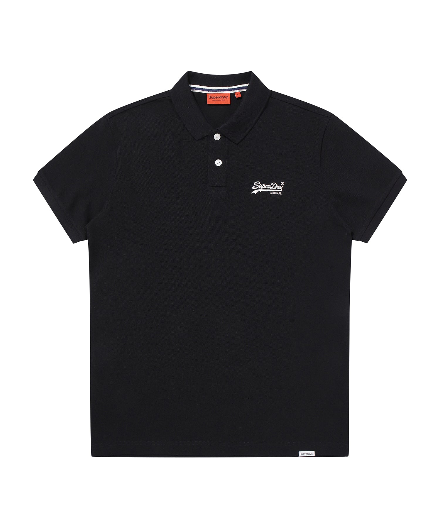 Vintage Logo Polo Shirt - Black