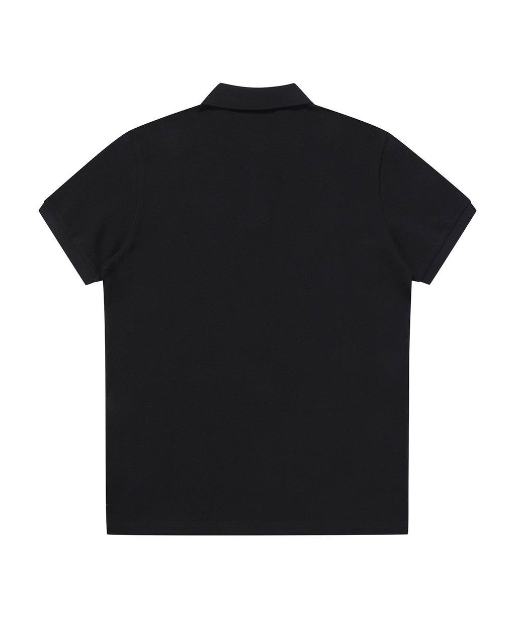Vintage Logo Polo Shirt - Black