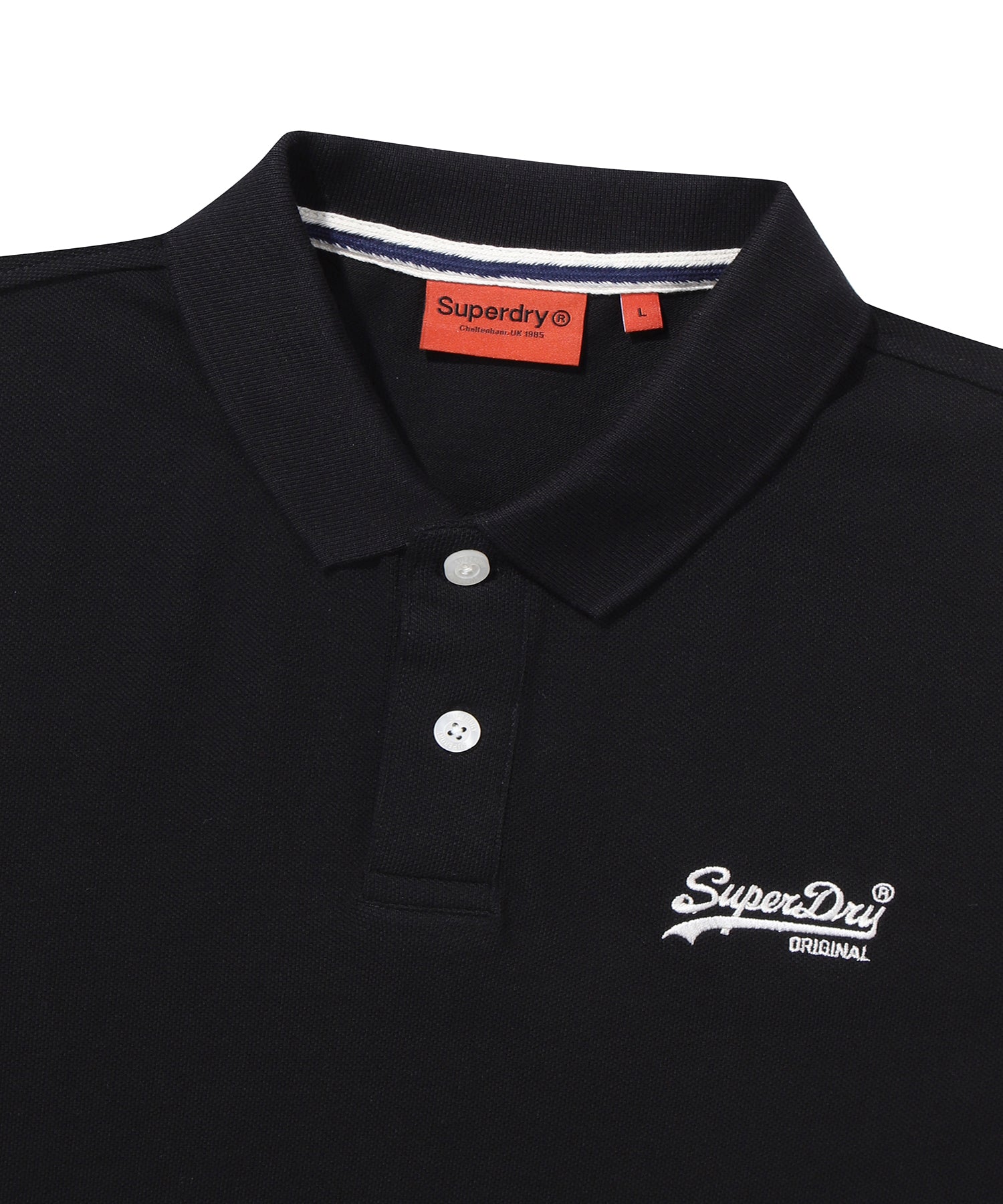 Vintage Logo Polo Shirt - Black