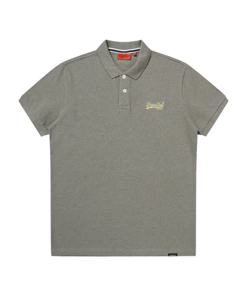 Vintage Logo Polo Shirt - L/Khaki